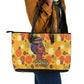 African Women Leather Tote Bag She Believed She Could So She Did