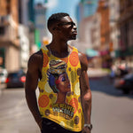 African Women Men Tank Top She Believed She Could So She Did