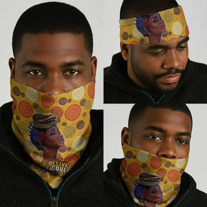 African Women Neck Gaiter She Believed She Could So She Did DT03