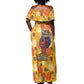 African Women Off Shoulder Maxi Dress She Believed She Could So She Did