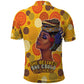 African Women Polo Shirt She Believed She Could So She Did