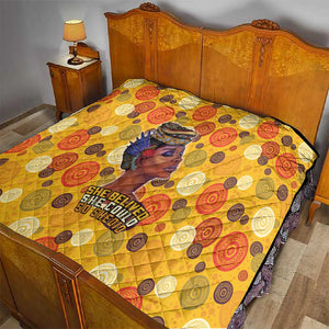 African Women Quilt She Believed She Could So She Did