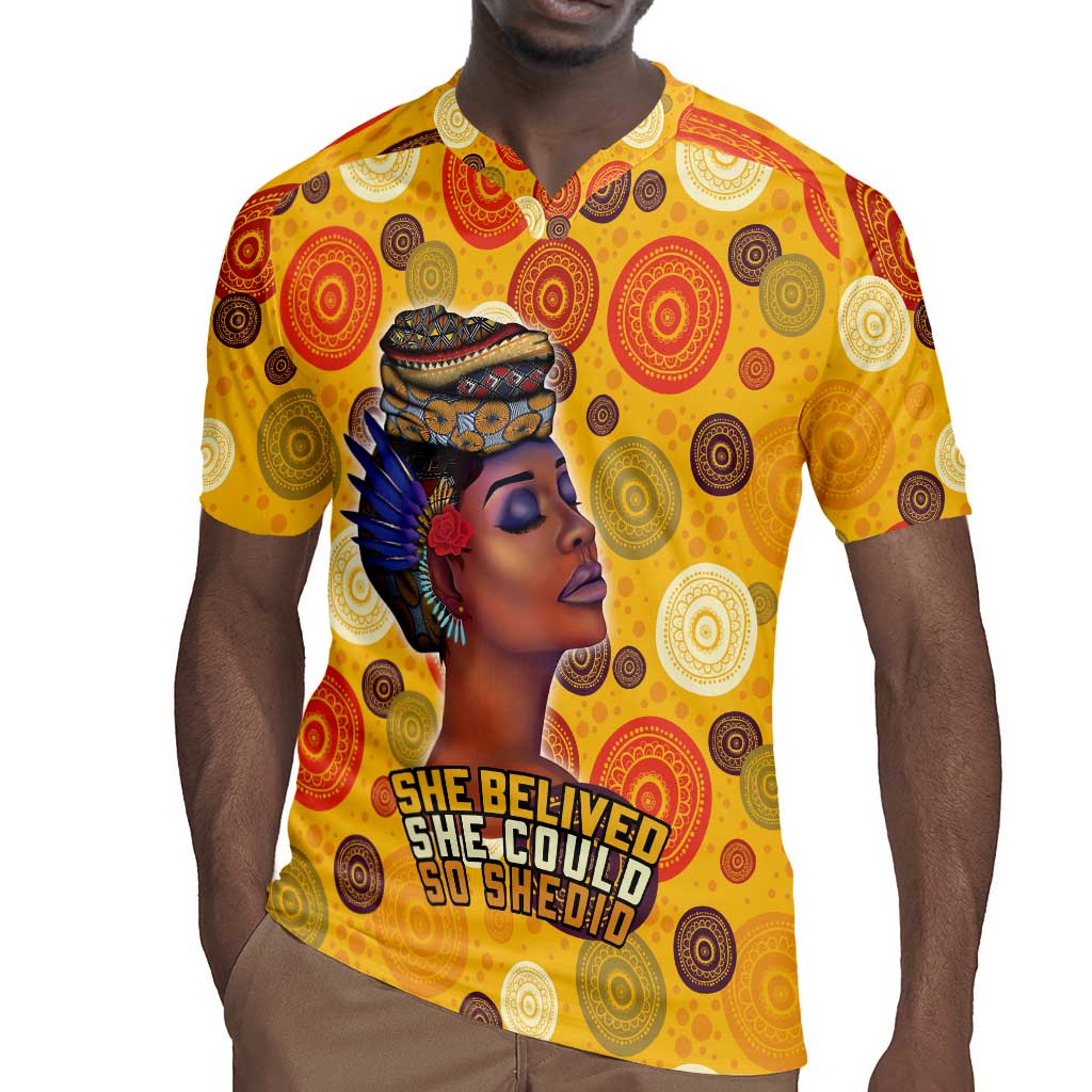 African Women Rugby Jersey She Believed She Could So She Did
