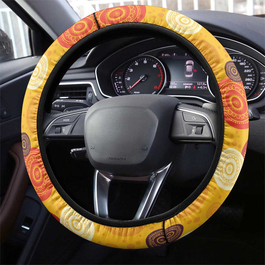 African Women Steering Wheel Cover She Believed She Could So She Did