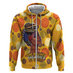 African Women Zip Hoodie She Believed She Could So She Did