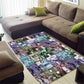 African American Area Rug The Civil Rights Journey in Puzzle
