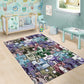 African American Area Rug The Civil Rights Journey in Puzzle