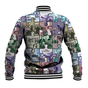 African American Baseball Jacket The Civil Rights Journey in Puzzle