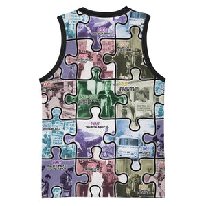 African American Basketball Jersey The Civil Rights Journey in Puzzle - African Pride