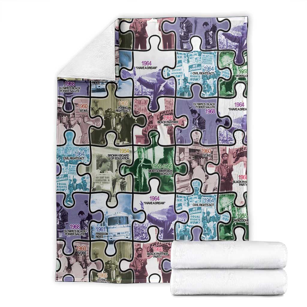 African American Blanket The Civil Rights Journey in Puzzle