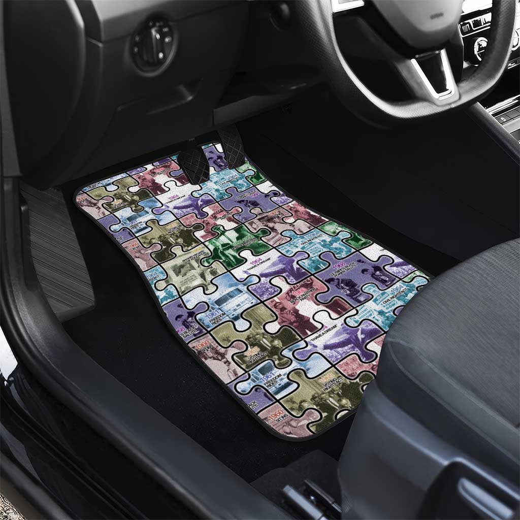African American Car Mats The Civil Rights Journey in Puzzle