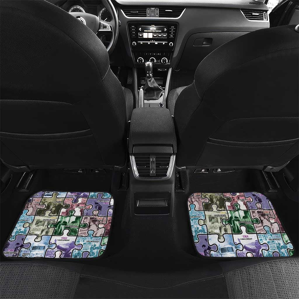 African American Car Mats The Civil Rights Journey in Puzzle