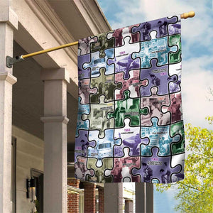 African American Garden Flag The Civil Rights Journey in Puzzle