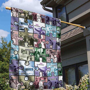 African American Garden Flag The Civil Rights Journey in Puzzle