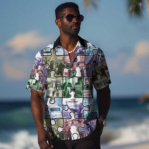 African American Hawaiian Shirt The Civil Rights Journey in Puzzle