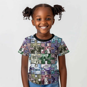African American Kid T shirt The Civil Rights Journey in Puzzle