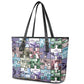 African American Leather Tote Bag The Civil Rights Journey in Puzzle