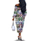 African American Off The Shoulder Long Sleeve Dress The Civil Rights Journey in Puzzle