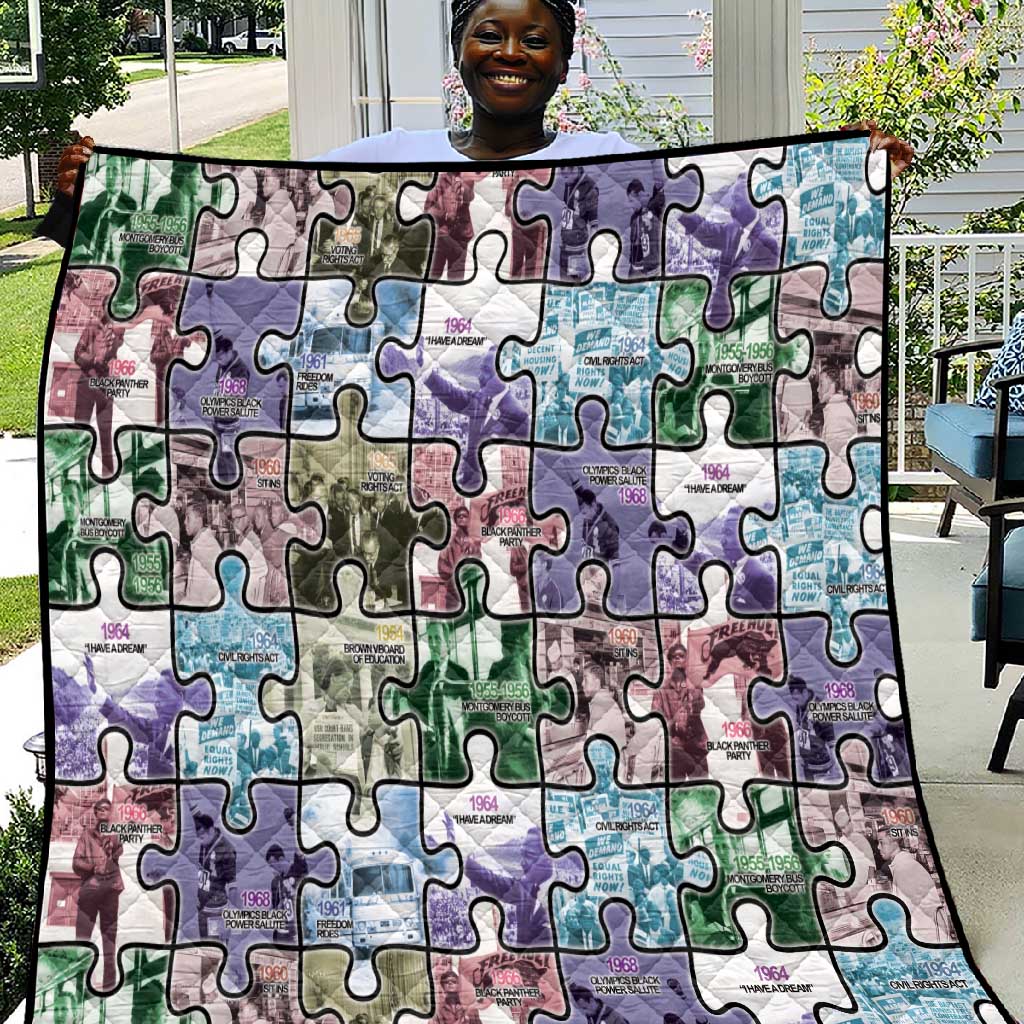 African American Quilt The Civil Rights Journey in Puzzle