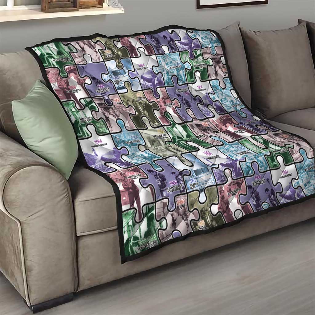 African American Quilt The Civil Rights Journey in Puzzle