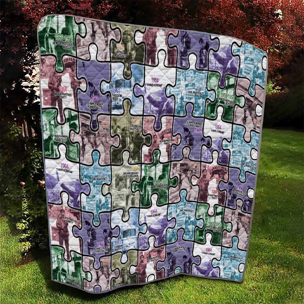 African American Quilt The Civil Rights Journey in Puzzle