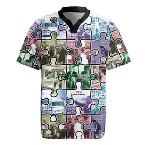 African American Rugby Jersey The Civil Rights Journey in Puzzle