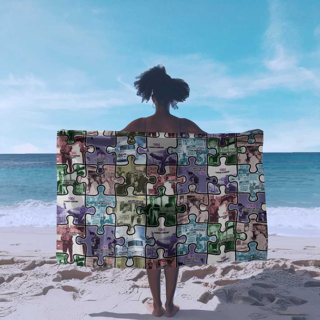 African American Sarong The Civil Rights Journey in Puzzle