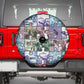 African American Spare Tire Cover The Civil Rights Journey in Puzzle