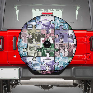 African American Spare Tire Cover The Civil Rights Journey in Puzzle