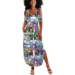 African American Summer Maxi Dress The Civil Rights Journey in Puzzle
