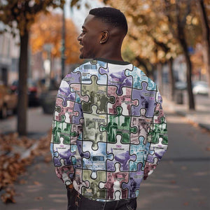 African American Sweatshirt The Civil Rights Journey in Puzzle
