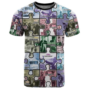 African American T shirt The Civil Rights Journey in Puzzle