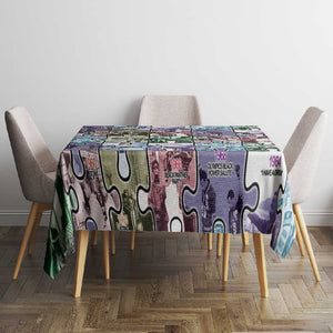 African American Tablecloth The Civil Rights Journey in Puzzle