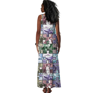 African American Tank Maxi Dress The Civil Rights Journey in Puzzle