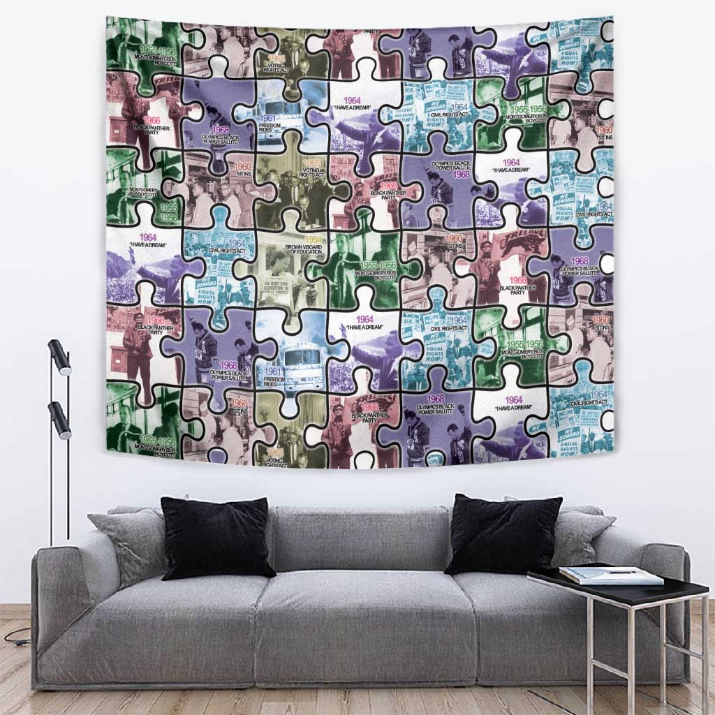 African American Tapestry The Civil Rights Journey in Puzzle