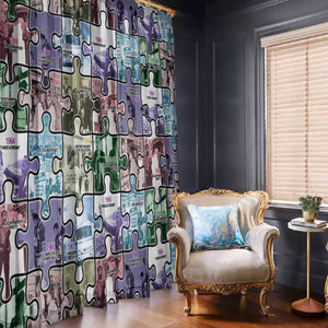 African American Window Curtain The Civil Rights Journey in Puzzle