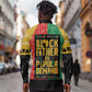 Black Father By Popular Demand Long Sleeve Button Shirt African Art