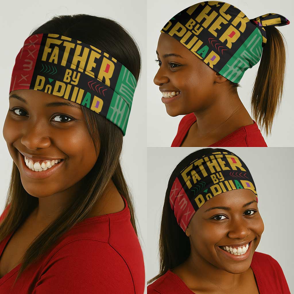 Black Father By Popular Demand Neck Gaiter African Art DT03