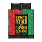 Black Father By Popular Demand Quilt Bed Set African Art