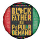 Black Father By Popular Demand Spare Tire Cover African Art