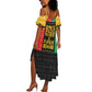 Black Father By Popular Demand Summer Maxi Dress African Art