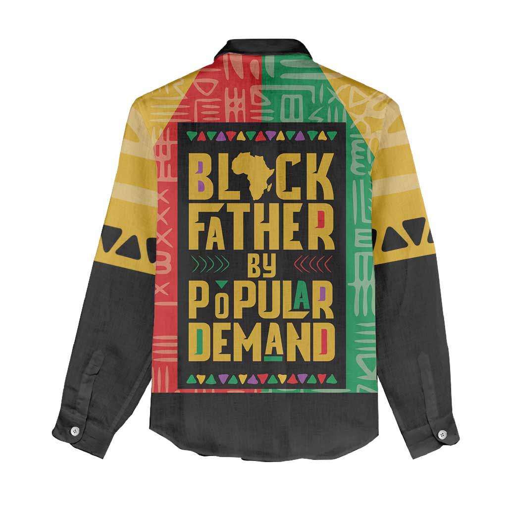 Black Father By Popular Demand Women Casual Shirt African Art DT03