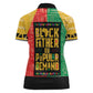 Black Father By Popular Demand Women Polo Shirt African Art