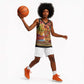 African Christmas Basketball Jersey Afro Heritage and Celebrated - African Pride