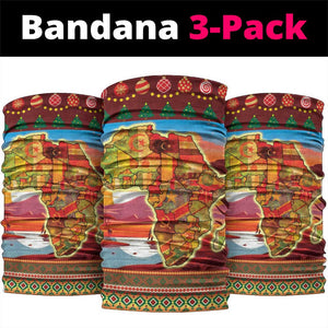 African Christmas Neck Gaiter Afro Heritage and Celebrated DT03