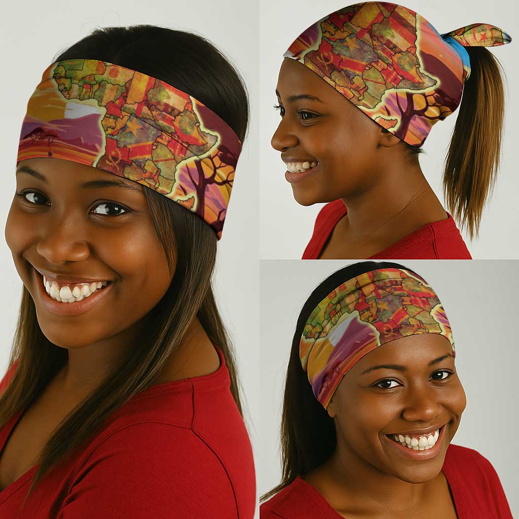 African Christmas Neck Gaiter Afro Heritage and Celebrated DT03