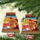African Christmas Ceramic Ornament Afro Heritage and Celebrated DT03