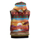 African Christmas Sleeveless Hoodie Afro Heritage and Celebrated - African Pride