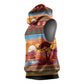 African Christmas Sleeveless Hoodie Afro Heritage and Celebrated - African Pride