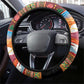 African Christmas Steering Wheel Cover Afro Heritage and Celebrated